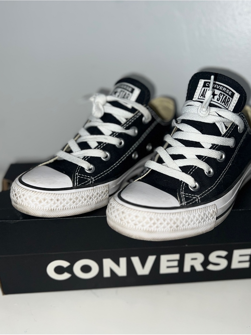 Black Converse All Star W6/M4